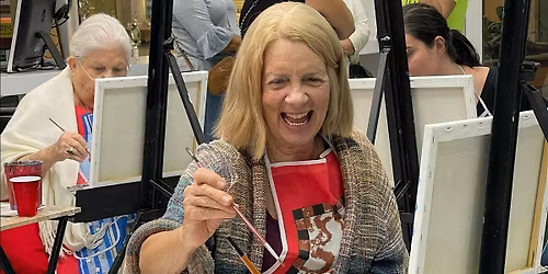 Cocktail with a Paintbrush Supporting Girls Scholarships