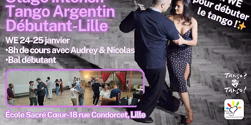 WE Stage Intensif Tango Argentin LILLE