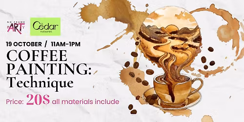COFFEE PAINTING: Technique Workshop