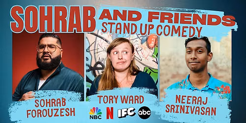 SOHRAB AND FRIENDS stand up comedy