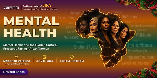 MENTAL HEALTH & SOCIOCULTURAL PRESSURES FACED BY AFRICAN WOMEN
