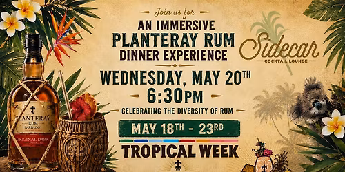 Planteray Rum Immersive Dinner Experience