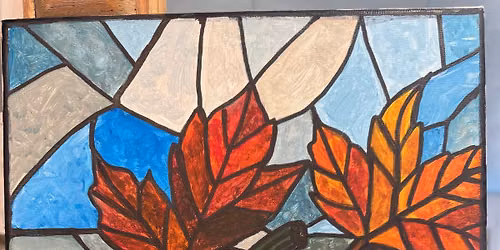 Stained Glass Pumpkin