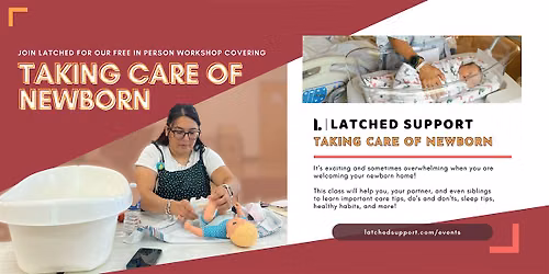 Taking Care of Your Newborn Workshop (In-person)