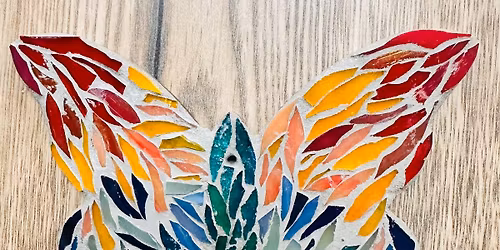 Mosaic making at The Grosvenor ,Hales Hall 