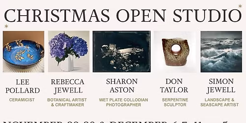 Christmas Open Studio!!!!!!!!