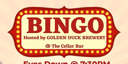 BINGO NIGHT @ The Cellar Bar 