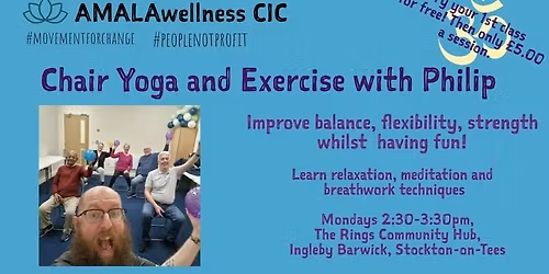 Ingleby Chair Yoga & Exercise with Philip