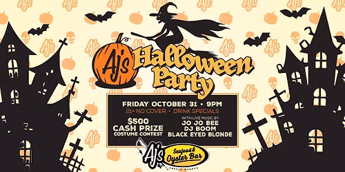 Halloween Bash & Costume Contest at AJ's Seafood & Oyster Bar - Destin