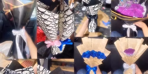 \ud83d\udc90SATIN RIBBON FLOWERS\ud83d\udc90