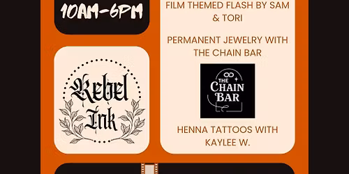 Horror // Halloween Film Tattoo Flash Day