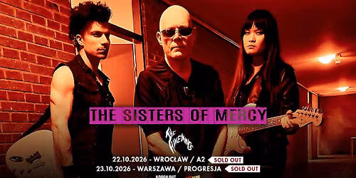 [SOLD OUT] The Sisters Of Mercy \/ 23 X 2026 \/ Warszawa