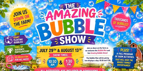 Summer Bubble Show