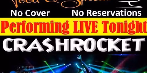 Crashrocket December 6th!