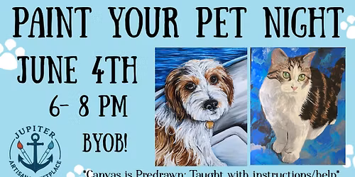 Paint your Pet night 