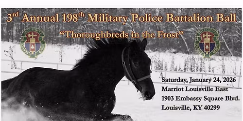 198th Military Police Battalion 2026 MP Ball