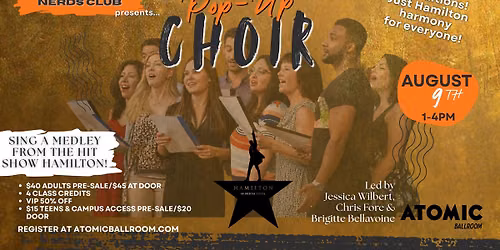 Hamilton Pop-up Choir