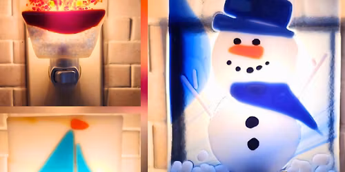 Fused Glass Nightlights