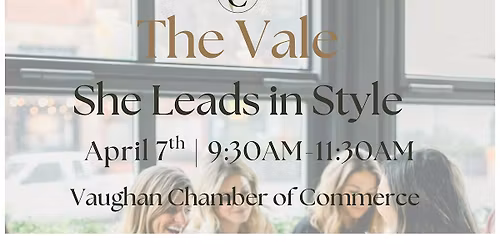 She Leads in Style - Presented by The Vale Collective