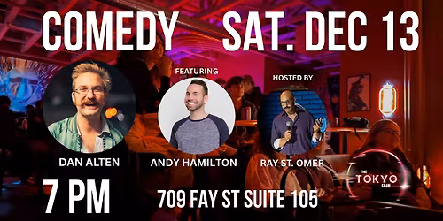 Live Comedy At The Tokyo Club! - Dan Alten