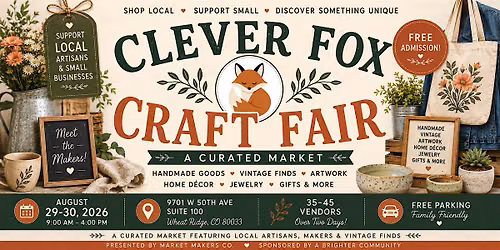 Clever Fox Craft Fair