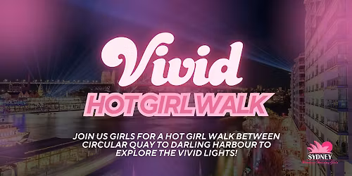Vivid Light Walk | Sydney Working Holiday Girls