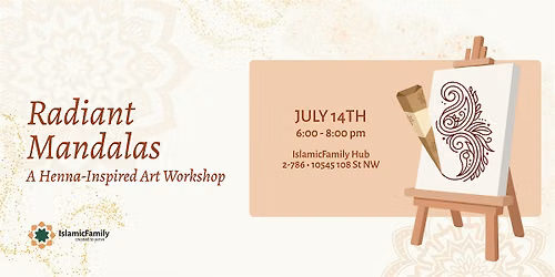 Radiant Mandalas: A Henna-Inspired Art Workshop