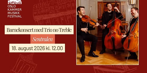 Barnekonsert med Trio no Treble