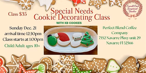 Special Needs Cookie Decorating Class
