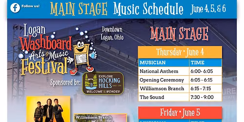 The Reverend Peyton's Big Damn Band - Washboard Festival, Logan, OH - Free Admission!