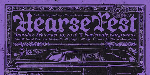 HearseFest 2026 \u2013 25th Anniversary!