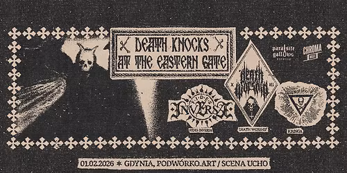 DEATH WORSHIP \u2022 FIDES INVERSA \u2022 KRINGA | 01.02.2026 | Gdynia - Podw\u00f3rko_art \/ scena Ucho