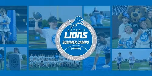 Detroit Lions Youth Football : Hudsonville Fundamentals Camp 
