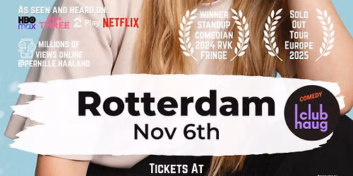 Pernille Haaland - Nordic AF - Stand-Up Comedy Show in English