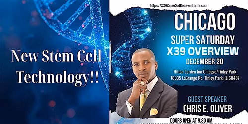 X39\u2122 Wellness Breakthrough: Super Saturday with Chris E. Oliver