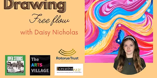 Free-flow drawing with Daisy Nicholas