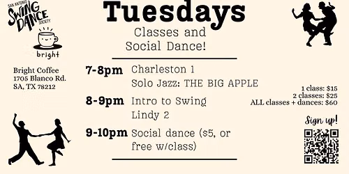 September Swing Dance Classes & Dances