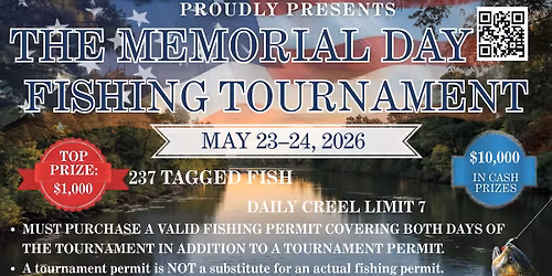 Memorial Day Fishing Tournament