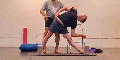 Workshop de Iyengar Yoga da Krypa Foundation com Padre Joe
