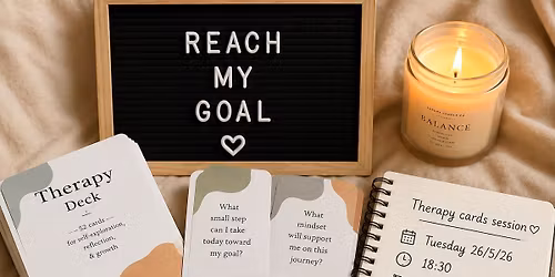 To reach my goal- Therapy cards