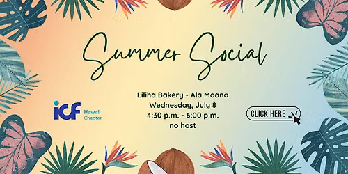 Coaches Summer Social