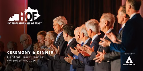 The Kentucky Entrepreneur Hall of Fame Ceremony & Dinner 2026 | Awesome Inc