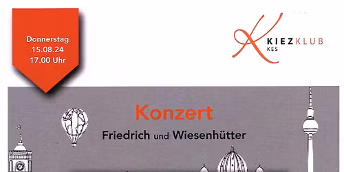 Konzert: Friedrich und Wiesenh\u00fctter