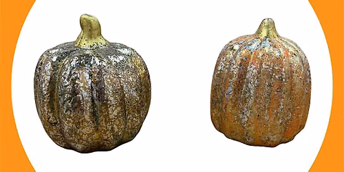 Foil, Sparkle & Shine: Decorative Pumpkin Workshop