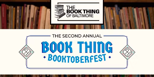 Booktoberfest 2025! Second Annual Fundraiser!