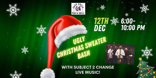 DCP Ugly Sweater Bash with Subject 2 Change