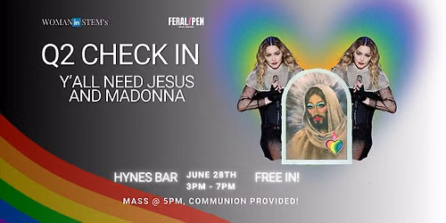 Q2 Check in - You all need Jesus and Madonna.