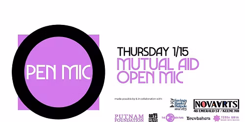 Mutual Aid Open Mic Night!