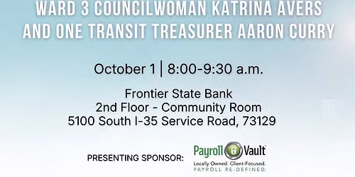 City Connection with Ward 3 Councilwoman Katrina Avers and Aaron Curry, ONE Transit Treasurer