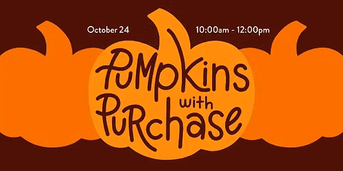 Pumpkins with Purchase at TSW